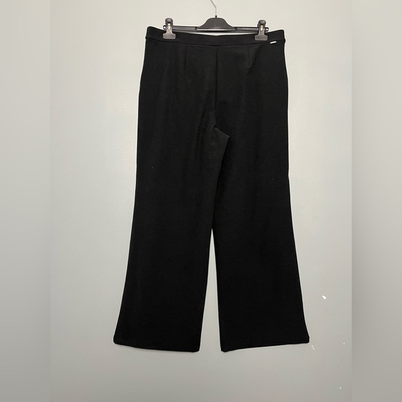 Vuori Women's Elevation Trouser Black Heather Wide Leg High Rise Pants Size XL - Picture 4 of 9